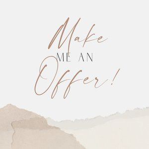 All offers considered